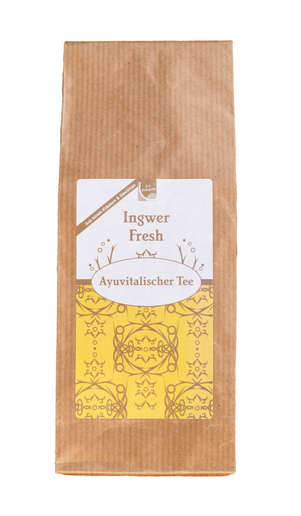 Ingwer Fresh, Ayuvitalischer Tee, bio, 100 g, DE-ÖKO-001