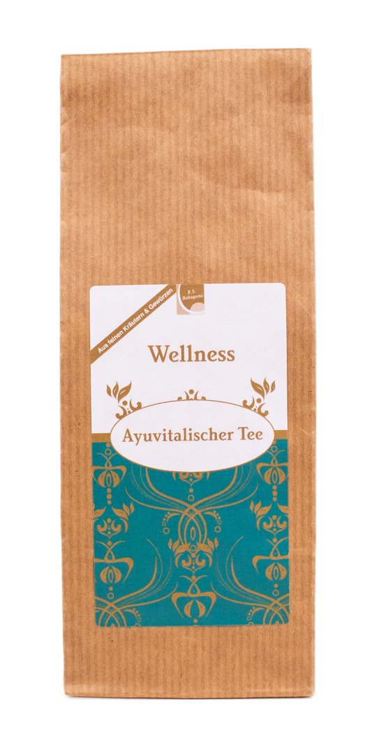 Wellness, Ayuvitalischer Tee, bio, 100 g, DE-ÖKO-001